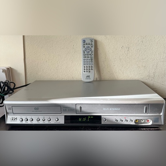 JVC HR-XVC17SU DVD JVS CD Combo Hi-Fi Stereo Player Video Cassette Recorder - Picture 11 of 14